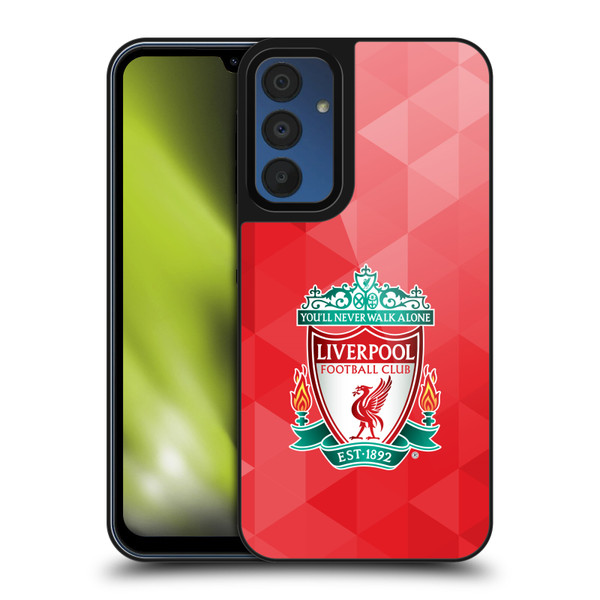 Liverpool Football Club Crest 1 Red Geometric 1 Gel Armour Case For Samsung Galaxy A15 Liverpool Football Club Crest 1 Red Geometric 1 Gel Armour Case For Samsung Galaxy A15
