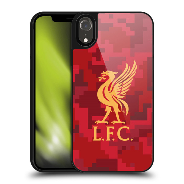 Liverpool Football Club Digital Camouflage Home Red Gel Armour Case For Apple iPhone XR Liverpool Football Club Digital Camouflage Home Red Gel Armour Case For Apple iPhone XR