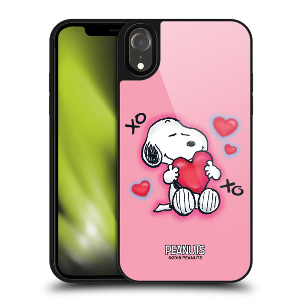 Peanuts Snoopy Boardwalk Airbrush XOXO Gel Armour Case For Apple iPhone XR
