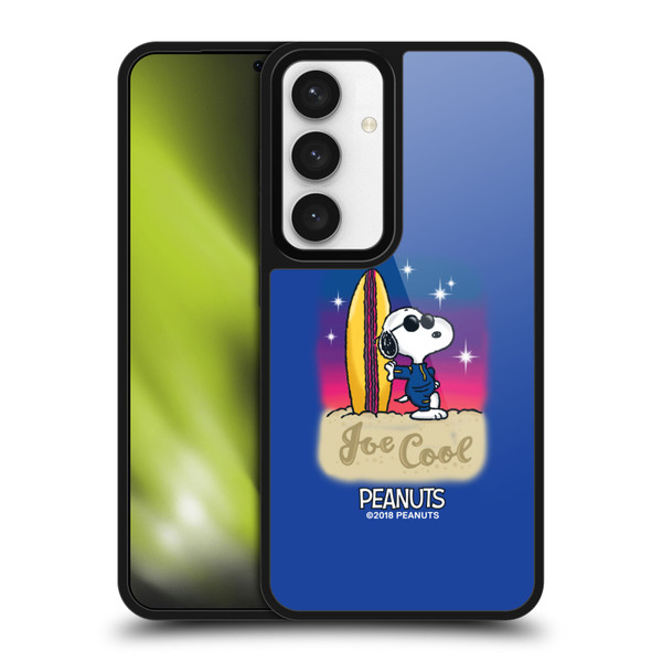 Peanuts Snoopy Boardwalk Airbrush Joe Cool Surf Gel Armour Case For Samsung Galaxy S24 5G