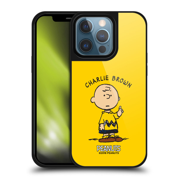 Peanuts Characters Charlie Brown Gel Armour Case For Apple iPhone 13 Pro