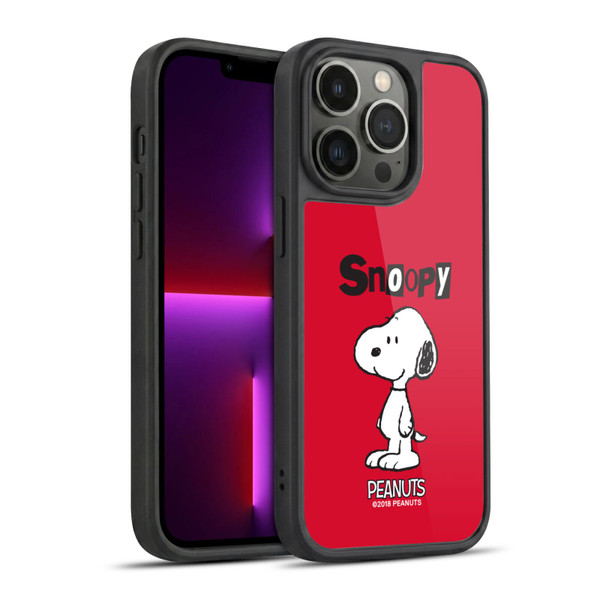 Peanuts Characters Snoopy Gel Armour Case For Apple iPhone 13 Pro