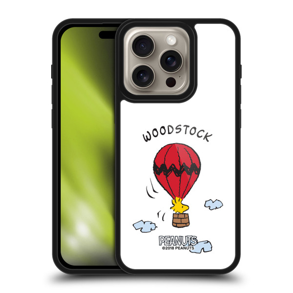 Peanuts Characters Woodstock Gel Armour Case For Apple iPhone 16 Pro