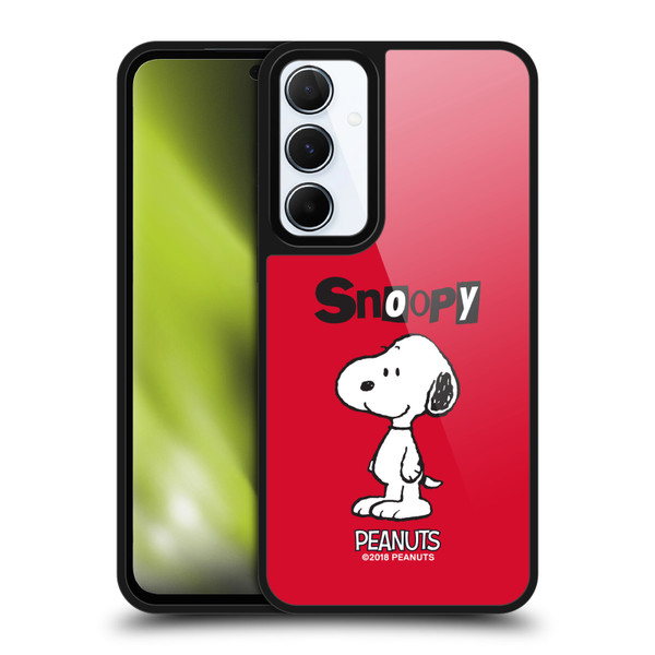 Peanuts Characters Snoopy Gel Armour Case For Samsung Galaxy A55 5G
