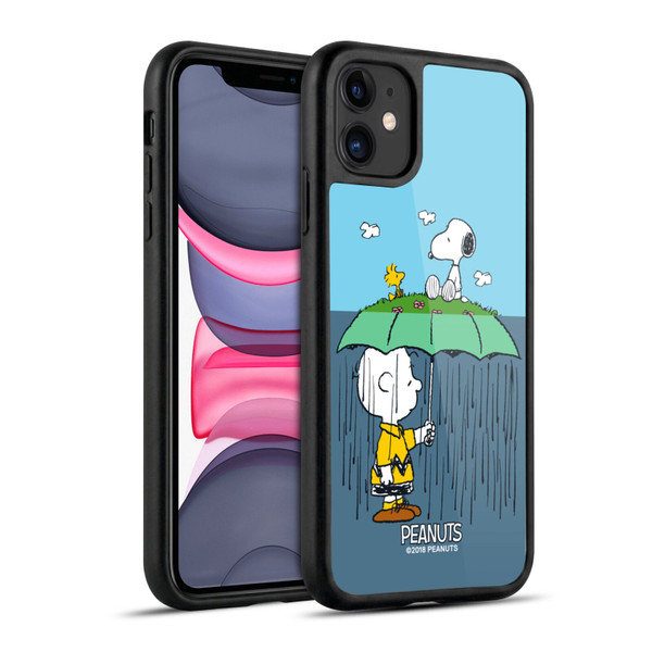 Peanuts Halfs And Laughs Charlie, Snoppy & Woodstock Gel Armour Case For Apple iPhone 11