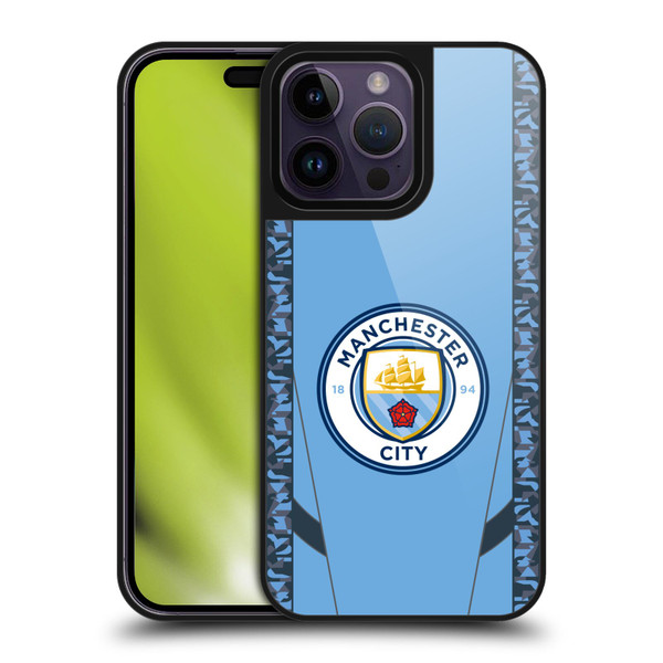 Manchester City Man City FC 2024/25 Badge Kit Home Gel Armour Case For Apple iPhone 14 Pro Max Manchester City Man City FC 2024/25 Badge Kit Home Gel Armour Case For Apple iPhone 14 Pro Max
