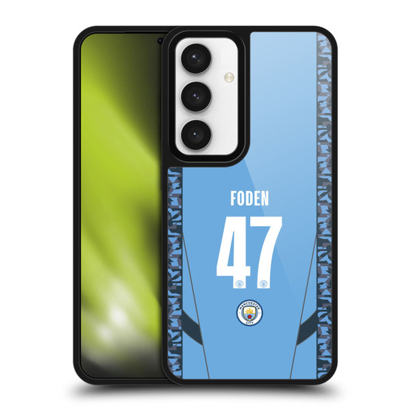 Manchester City Man City FC 2024/25 Players Home Kit Phil Foden Gel Armour Case For Samsung Galaxy S24 5G