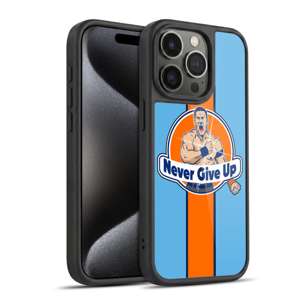 WWE John Cena Never Give Up Gel Armour Case For Apple iPhone 15 Pro