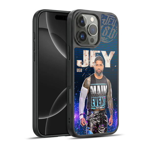 WWE Jey Uso Portrait Gel Armour Case For Apple iPhone 16 Pro Max
