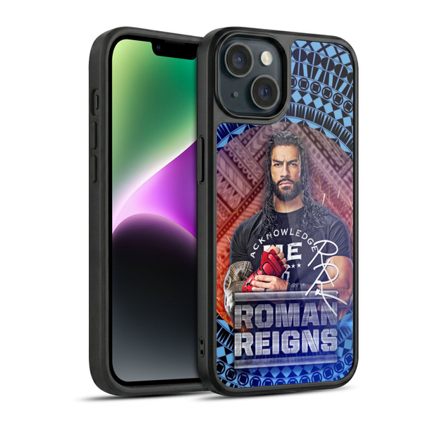 WWE Roman Reigns Tribal Pattern Gel Armour Case For Apple iPhone 14