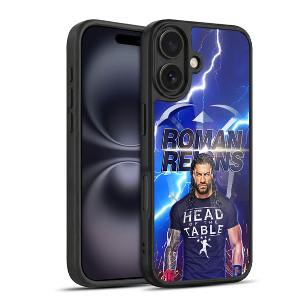 WWE Roman Reigns Lightning Gel Armour Case For Apple iPhone 16