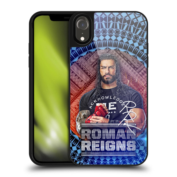 WWE Roman Reigns Tribal Pattern Gel Armour Case For Apple iPhone XR