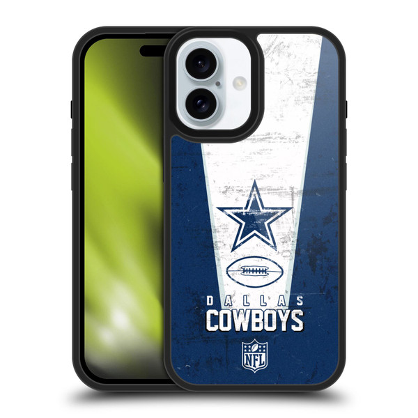 NFL Dallas Cowboys Logo Art Banner Gel Armour Case For Apple iPhone 16