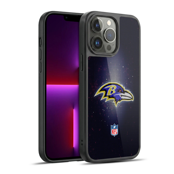NFL Baltimore Ravens Artwork LED Gel Armour Case For Apple iPhone 13 Pro Max