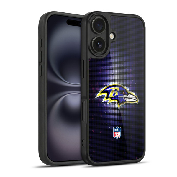 NFL Baltimore Ravens Artwork LED Gel Armour Case For Apple iPhone 16
