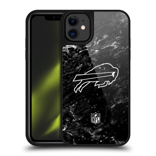 NFL Buffalo Bills Artwork Marble Gel Armour Case For Apple iPhone 11
