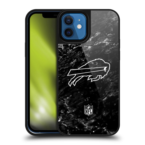 NFL Buffalo Bills Artwork Marble Gel Armour Case For Apple iPhone 12 / iPhone 12 Pro