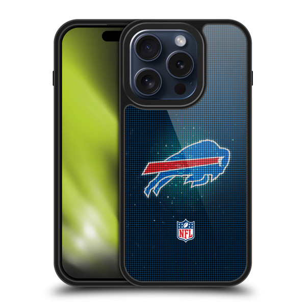 NFL Buffalo Bills Artwork LED Gel Armour Case For Apple iPhone 15 Pro