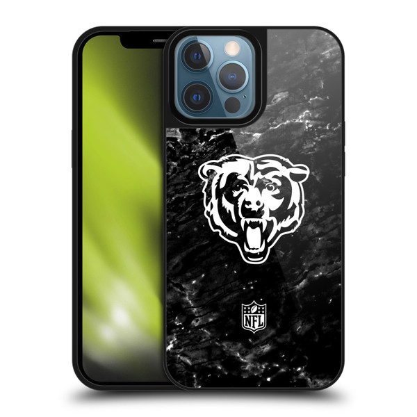 NFL Chicago Bears Artwork Marble Gel Armour Case For Apple iPhone 13 Pro Max