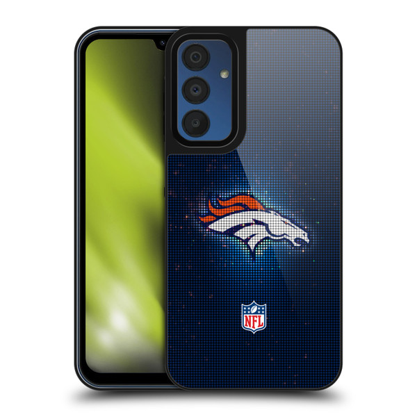 NFL Denver Broncos Artwork LED Gel Armour Case For Samsung Galaxy A15