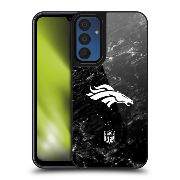 NFL Denver Broncos Artwork Marble Gel Armour Case For Samsung Galaxy A15