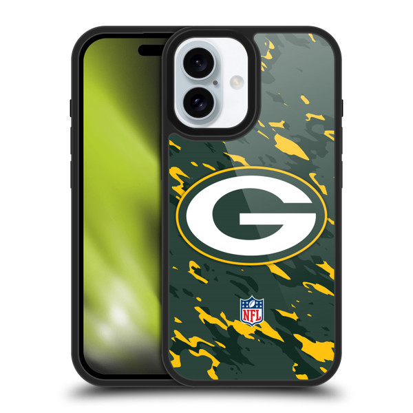 NFL Green Bay Packers Logo Camou Gel Armour Case For Apple iPhone 16