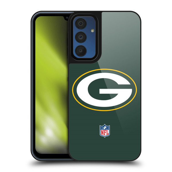 NFL Green Bay Packers Logo Plain Gel Armour Case For Samsung Galaxy A15