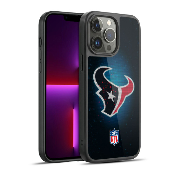 NFL Houston Texans Artwork LED Gel Armour Case For Apple iPhone 13 Pro Max
