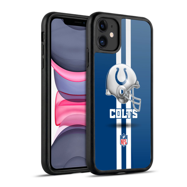 NFL Indianapolis Colts Logo Helmet Gel Armour Case For Apple iPhone 11