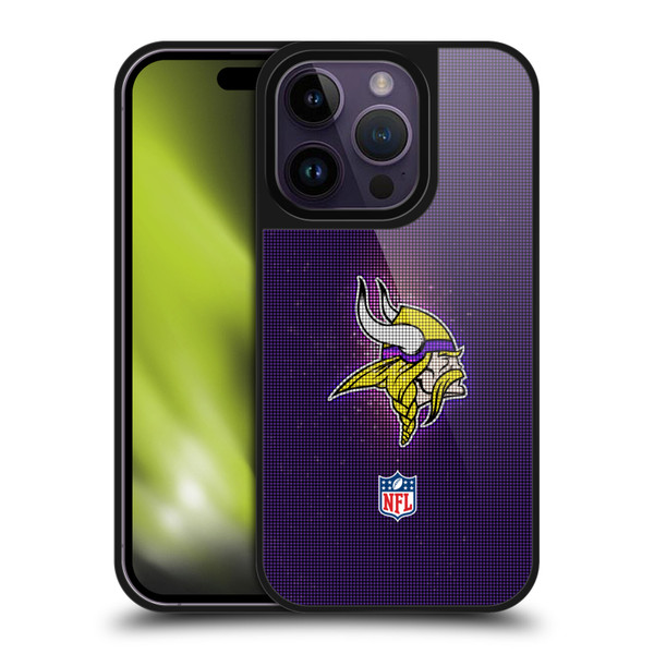 NFL Minnesota Vikings Artwork LED Gel Armour Case For Apple iPhone 14 Pro