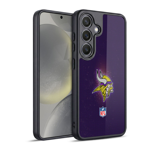 NFL Minnesota Vikings Artwork LED Gel Armour Case For Samsung Galaxy S24 5G