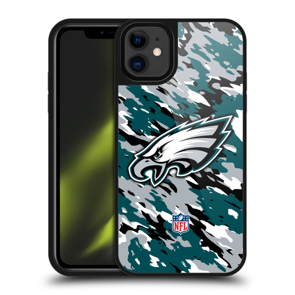 NFL Philadelphia Eagles Logo Camou Gel Armour Case For Apple iPhone 11