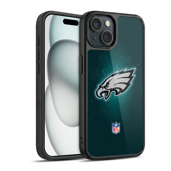 NFL Philadelphia Eagles Artwork LED Gel Armour Case For Apple iPhone 15