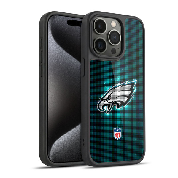 NFL Philadelphia Eagles Artwork LED Gel Armour Case For Apple iPhone 15 Pro