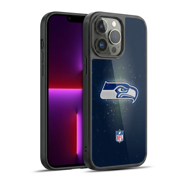NFL Seattle Seahawks Artwork LED Gel Armour Case For Apple iPhone 13 Pro Max