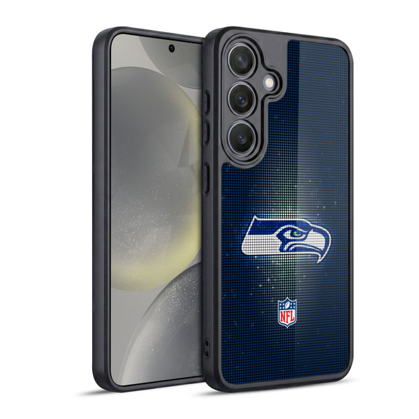 NFL Seattle Seahawks Artwork LED Gel Armour Case For Samsung Galaxy S24 5G