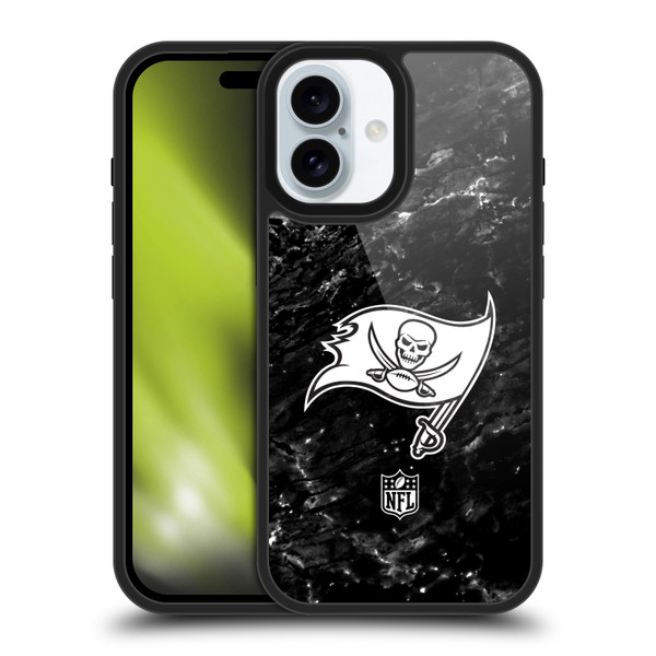 NFL Tampa Bay Buccaneers Artwork Marble Gel Armour Case For Apple iPhone 16