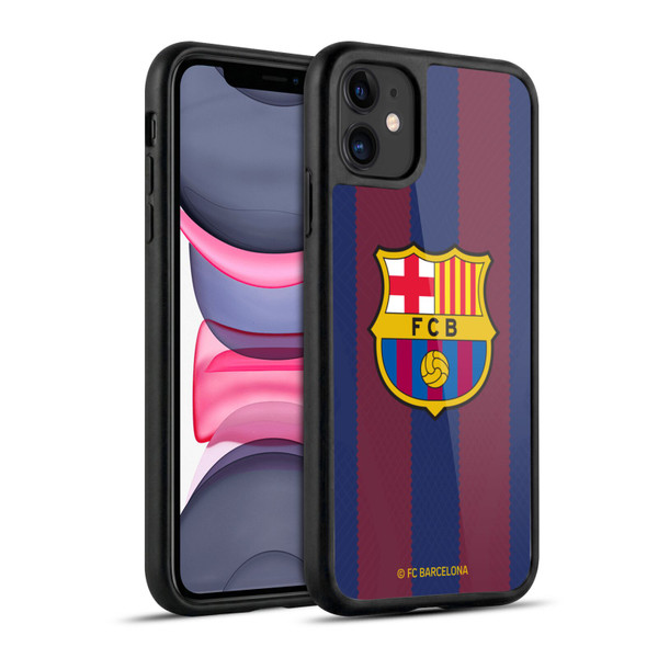 FC Barcelona 2023/24 Crest Kit Home Gel Armour Case For Apple iPhone 11