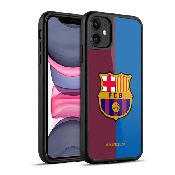 FC Barcelona 2024/25 Crest Kit Home Gel Armour Case For Apple iPhone 11