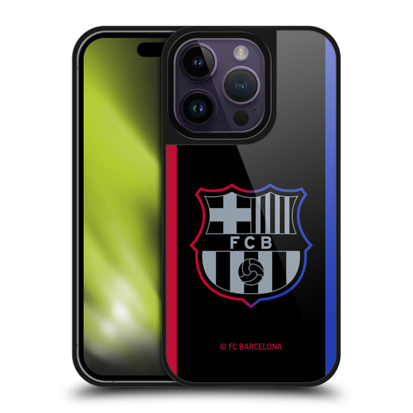 FC Barcelona 2024/25 Crest Kit Away Gel Armour Case For Apple iPhone 14 Pro