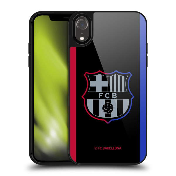 FC Barcelona 2024/25 Crest Kit Away Gel Armour Case For Apple iPhone XR