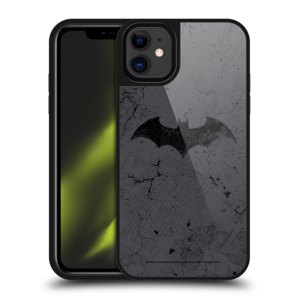 Batman DC Comics Hush Logo Distressed Gel Armour Case For Apple iPhone 11
