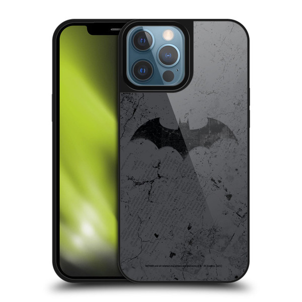 Batman DC Comics Hush Logo Distressed Gel Armour Case For Apple iPhone 13 Pro Max