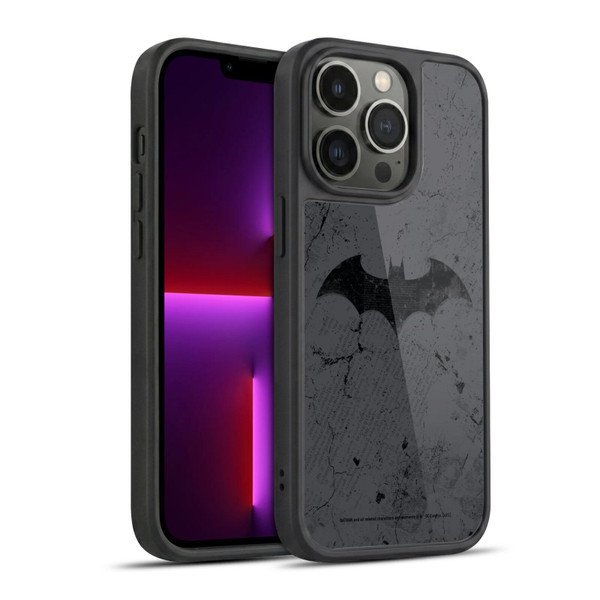 Batman DC Comics Hush Logo Distressed Gel Armour Case For Apple iPhone 13 Pro
