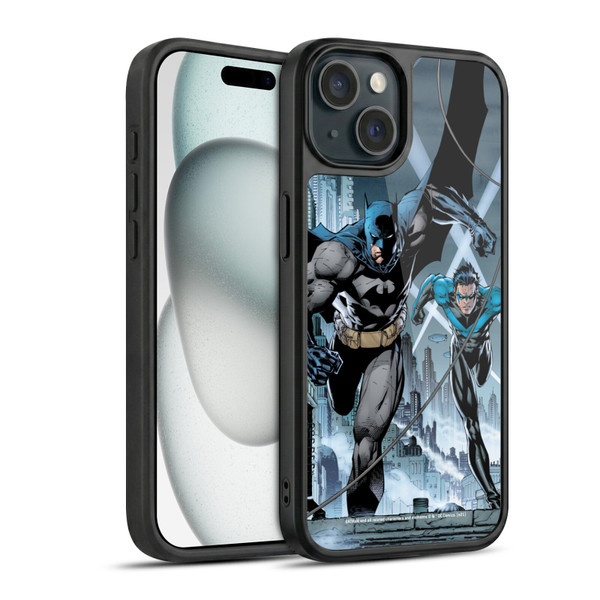 Batman DC Comics Hush #615 Nightwing Cover Gel Armour Case For Apple iPhone 15
