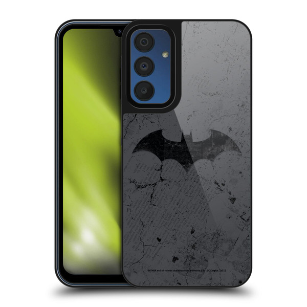Batman DC Comics Hush Logo Distressed Gel Armour Case For Samsung Galaxy A15