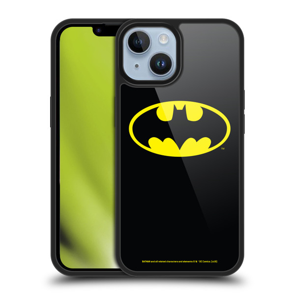 Batman DC Comics Logos Classic Gel Armour Case For Apple iPhone 14 Batman DC Comics Logos Classic Gel Armour Case For Apple iPhone 14