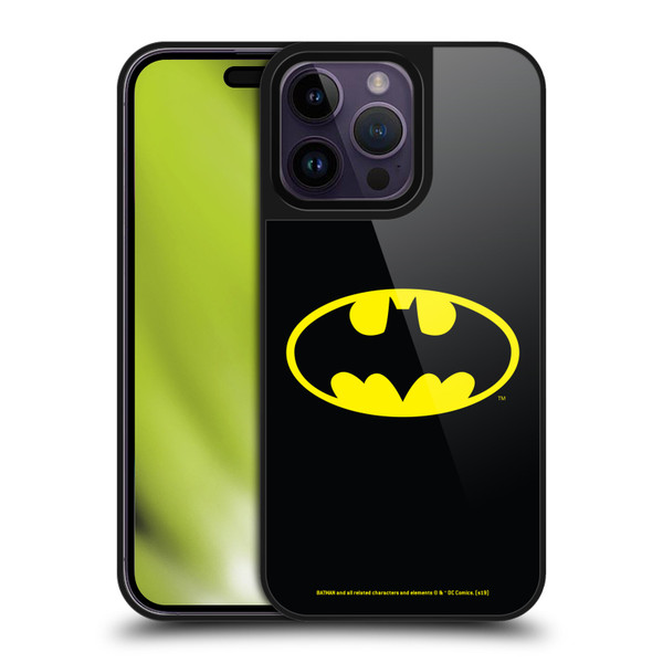 Batman DC Comics Logos Classic Gel Armour Case For Apple iPhone 14 Pro Max