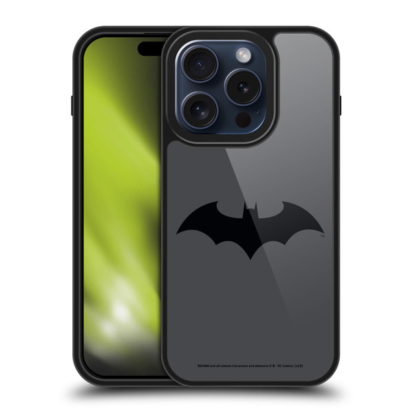 Batman DC Comics Logos Hush Gel Armour Case For Apple iPhone 15 Pro Batman DC Comics Logos Hush Gel Armour Case For Apple iPhone 15 Pro