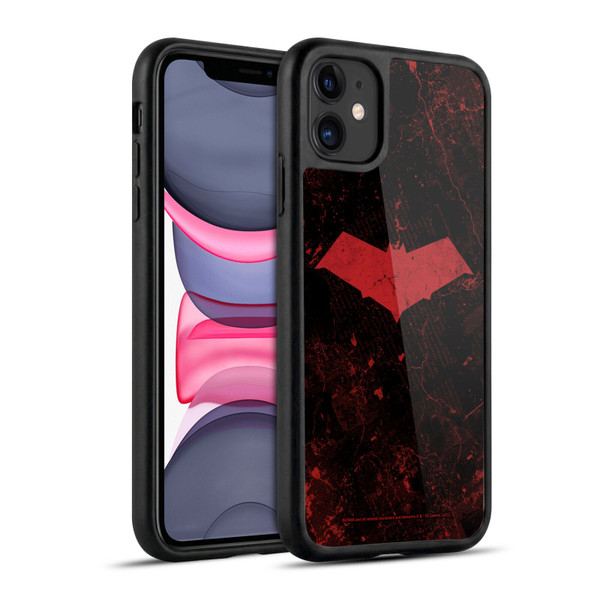 Batman DC Comics Red Hood Logo Grunge Gel Armour Case For Apple iPhone 11